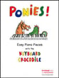 Ponies! piano sheet music cover